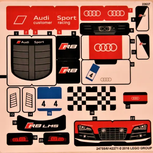Sticker Sheet for Set 75873-1