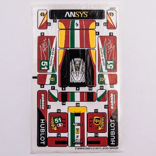 Sticker Sheet for Set 75908-1