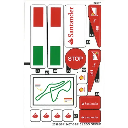Sticker Sheet 2 for Set 75913-1