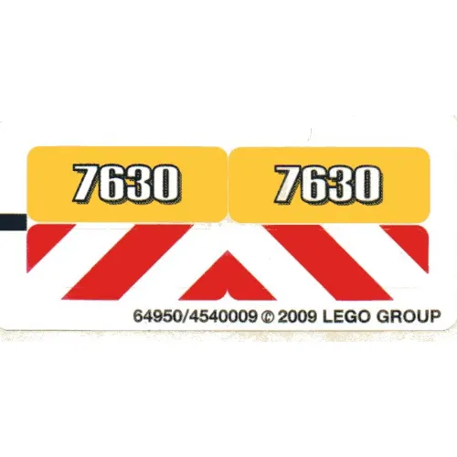 Sticker Sheet for Set 7630-1