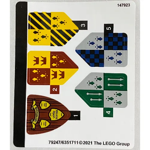 Sticker Sheet for Set 76395-1