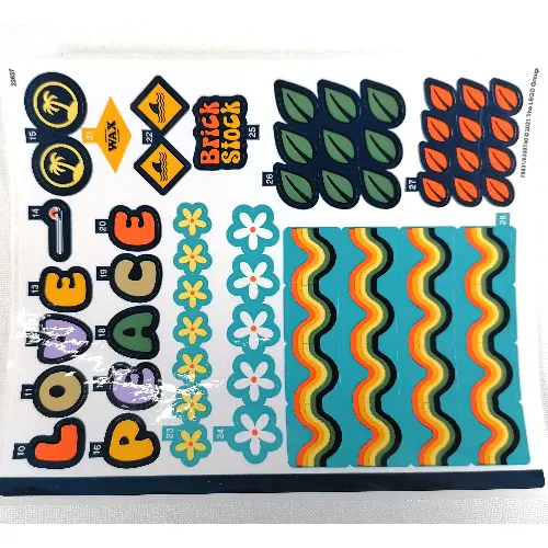 Sticker Sheet 2 for Set 10279-1