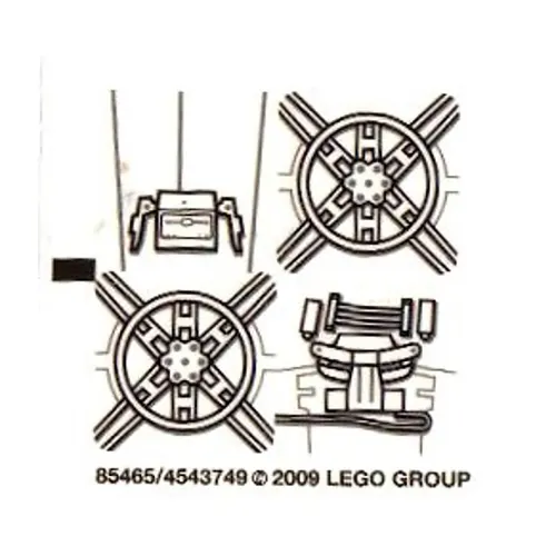 Sticker Sheet for Set 8017-1