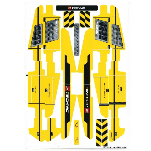 Sticker Sheet for Set 8043-1
