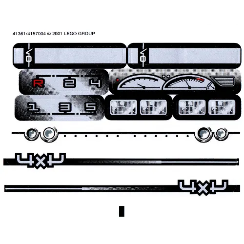 Sticker Sheet for Set 8466-1