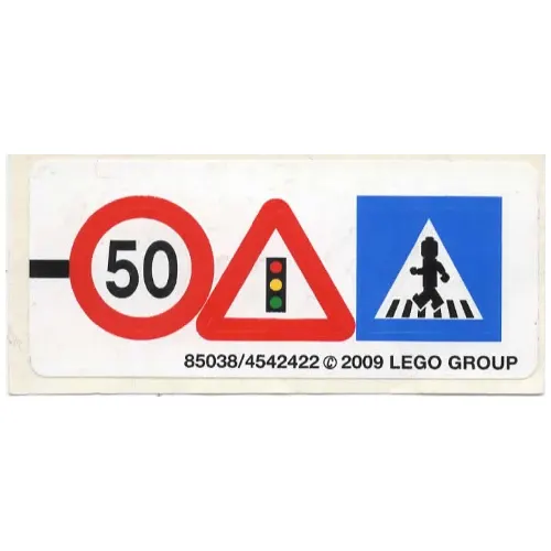 Sticker Sheet for Set 8401-1