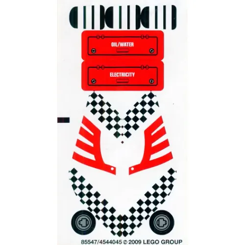 Sticker Sheet for Set 7643-1