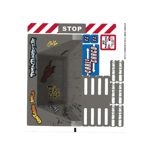 Sticker Sheet 1 for Set 8198-1