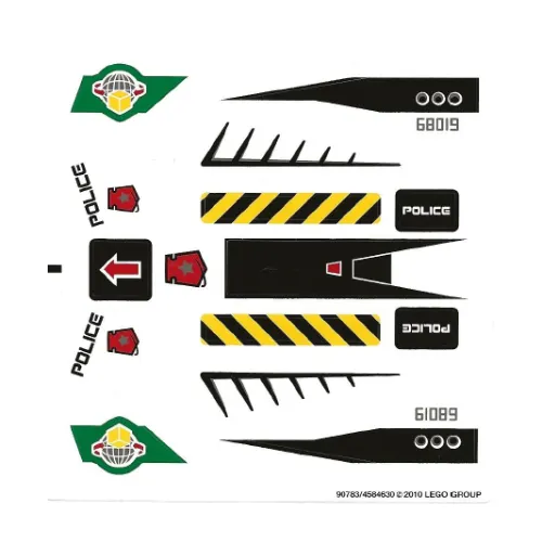 Sticker Sheet for Set 5983-1