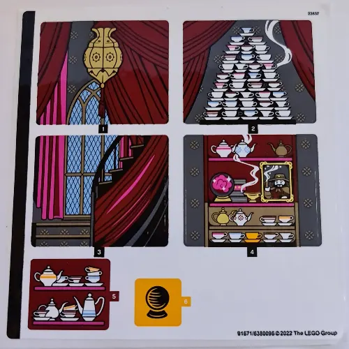 Sticker Sheet for Set 76396-1