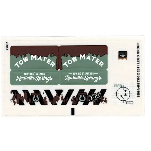 Sticker Sheet for Set 8677-1