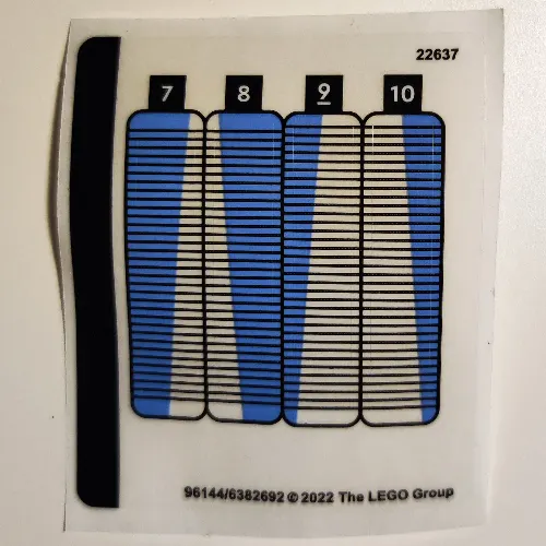Sticker Sheet 2 for Set 40519-1