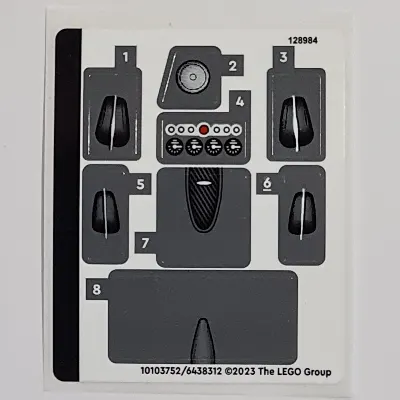 Sticker Sheet for Set 76915-1