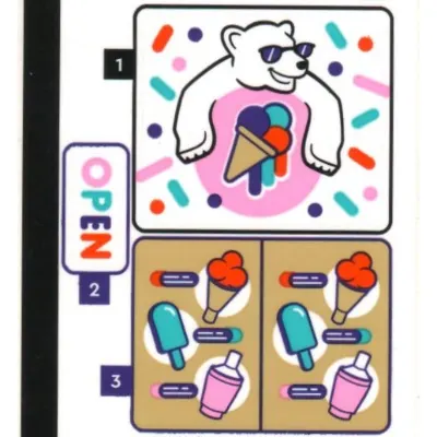 Sticker Sheet for Set 60363-1