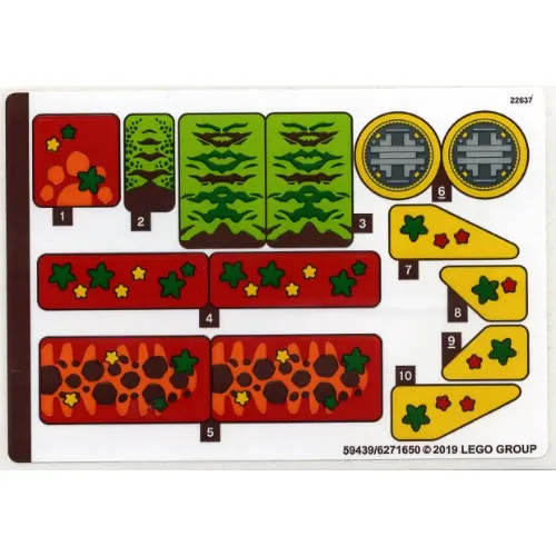Sticker Sheet for Set 40366-1