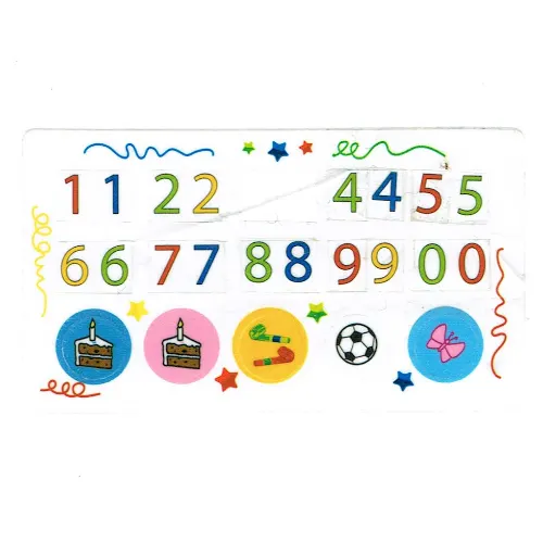 Sticker Sheet for Set 850791-1