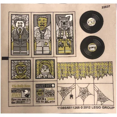 Sticker Sheet for Set 10228-1