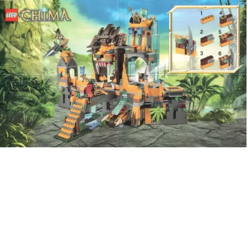 Poster, Legends of Chima: The Lion CHI Temple