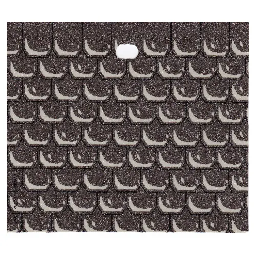 Roof, Square, 9 x 10 with Shingle Print and Hole