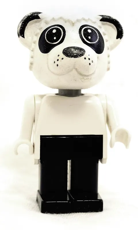 Fabuland Figure Panda 2 - Orzoro Nestlé Promotional polybag