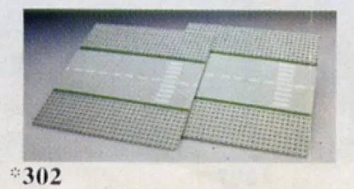 Straight Road Plates (with crosswalk)