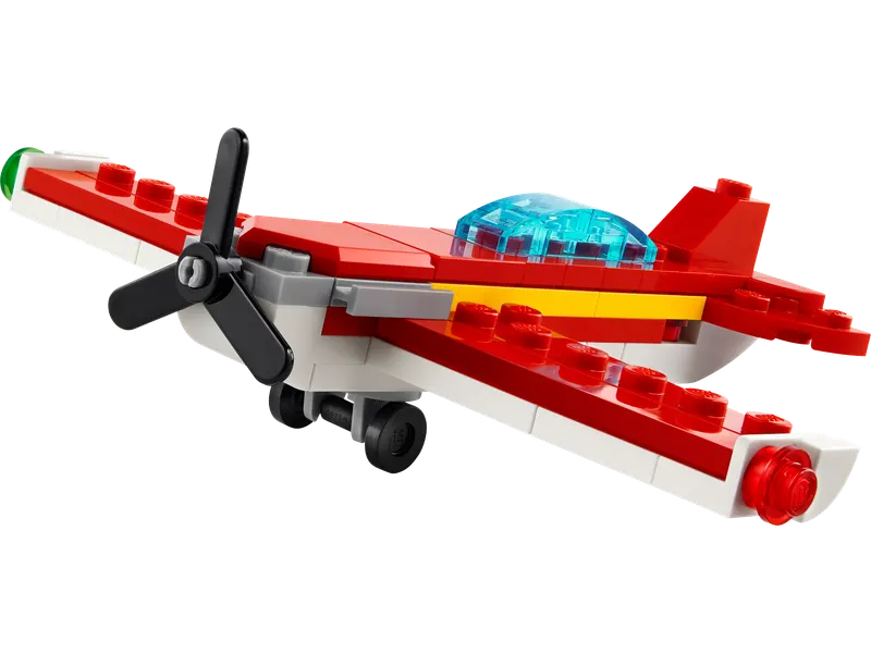 Iconic Red Plane