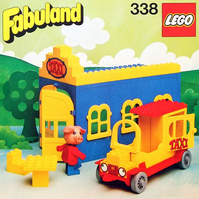 Blondi the Pig and Taxi Station