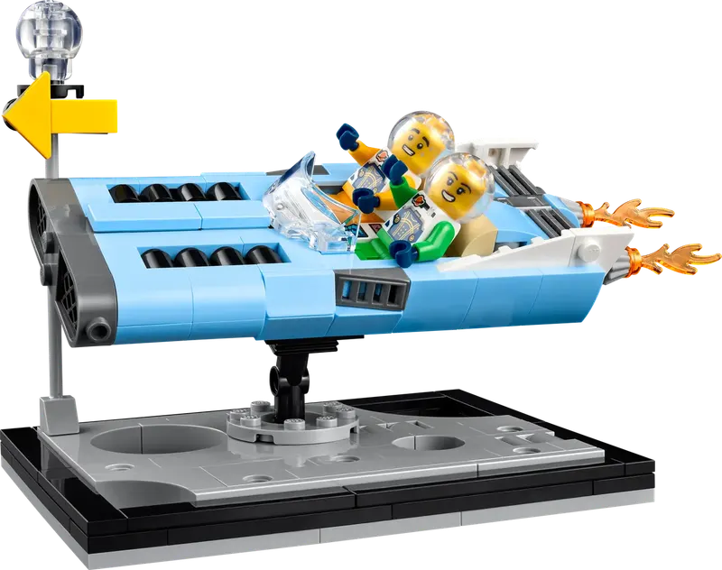 Flying Moon Car