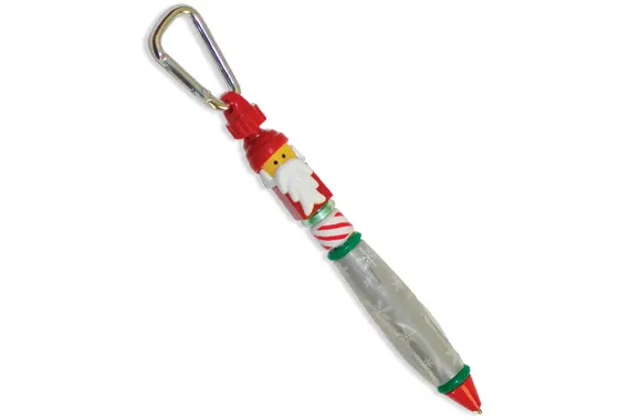 Santa Carabiner Pen