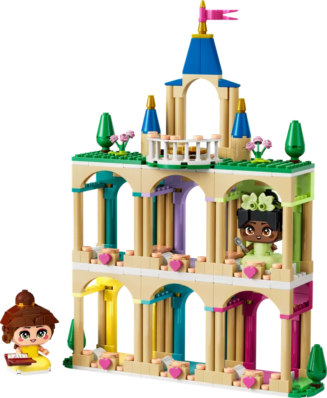 Mini Belle & Tiana with Castle