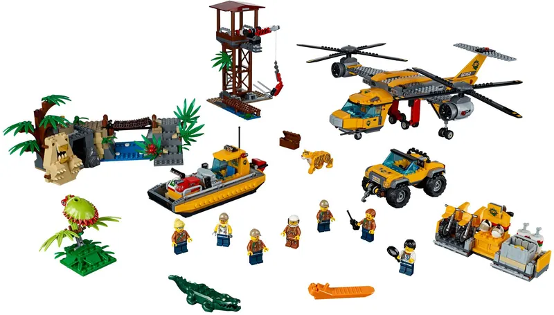 Jungle Air Drop Helicopter