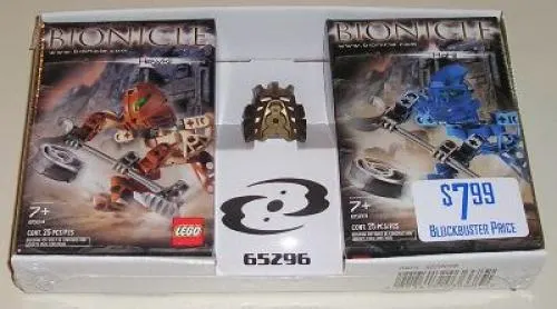 Hewkii and Hahli Twin Pack with Gold Avohkii