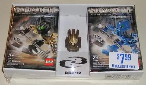 Hafu and Macku Twin Pack with Gold Avohkii