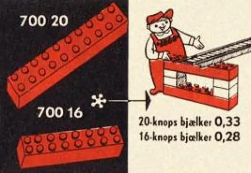 Individual 2 x 10 Bricks
