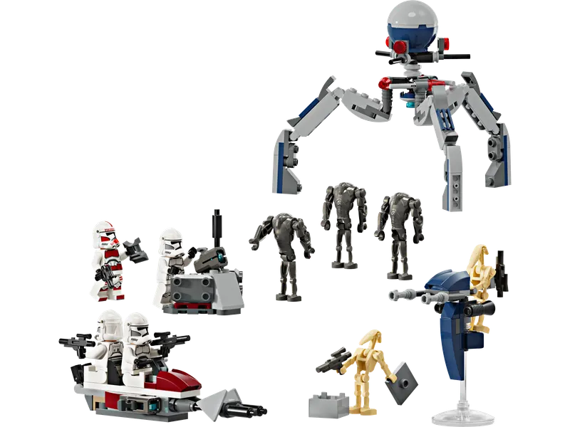 Clone Trooper & Battle Droid Battle Pack