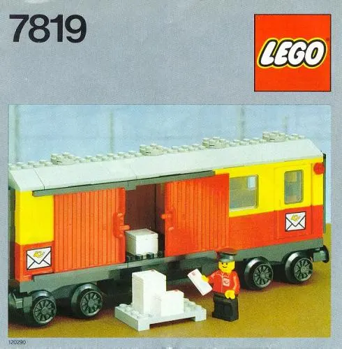 Postal Container Wagon Covered
