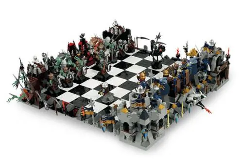 Fantasy Era Castle Giant Chess Set