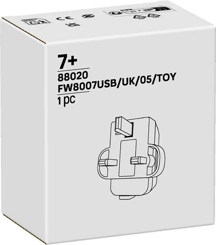 USB Power Adapter Type G (Black)