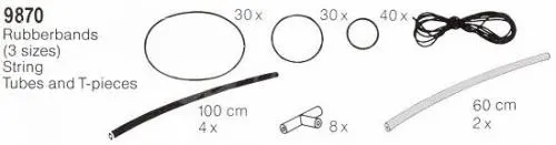 Pneumatic Rubber Bands and Pneumatic Tubing