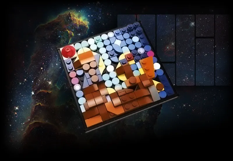Hubble Image Mosaic